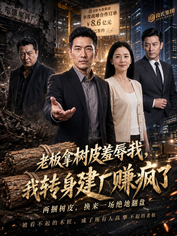老板拿树皮羞辱我，我转身建厂赚疯了