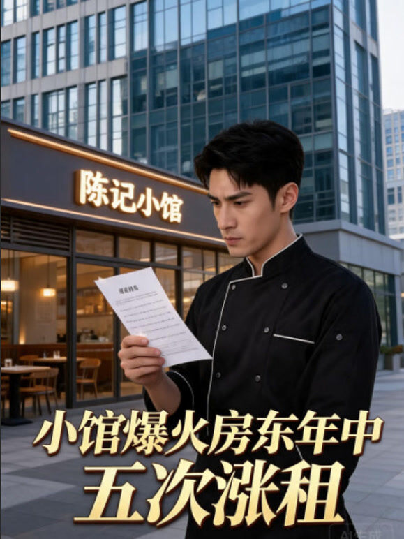 小馆爆火房东年中五次涨租