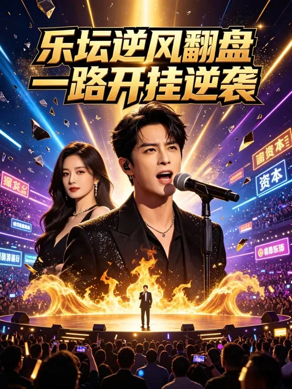 乐坛逆风翻盘，一路开挂逆袭短剧海报