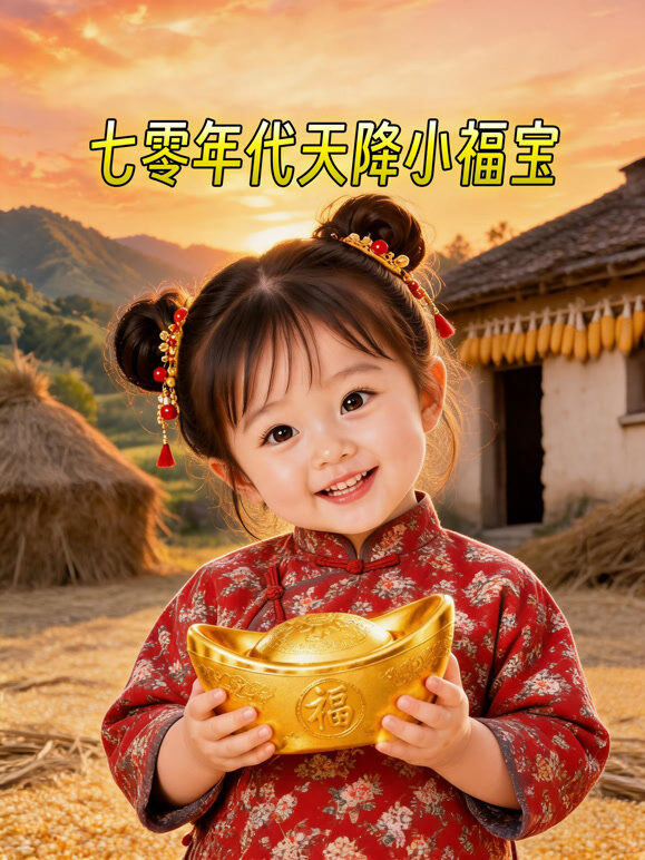 七零年代天降小福宝
