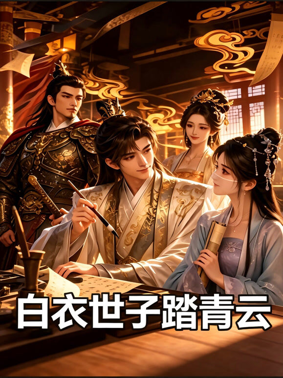 白衣世子踏青云