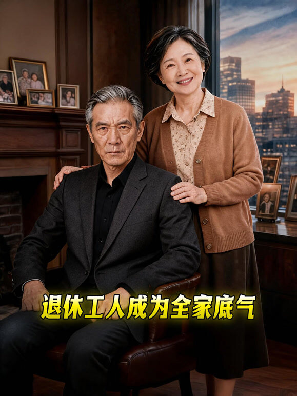 退休工人成为全家底气