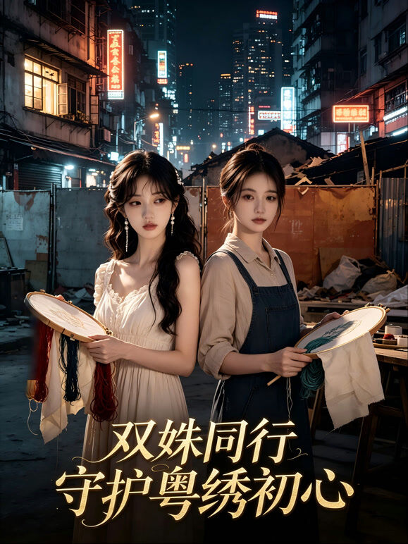 双姝同行守护粤绣初心