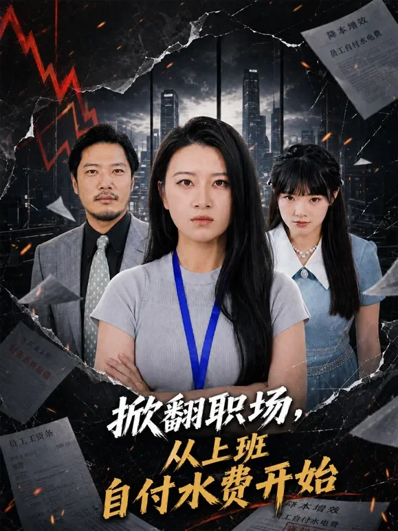掀翻职场，从上班自付水费开始短剧海报