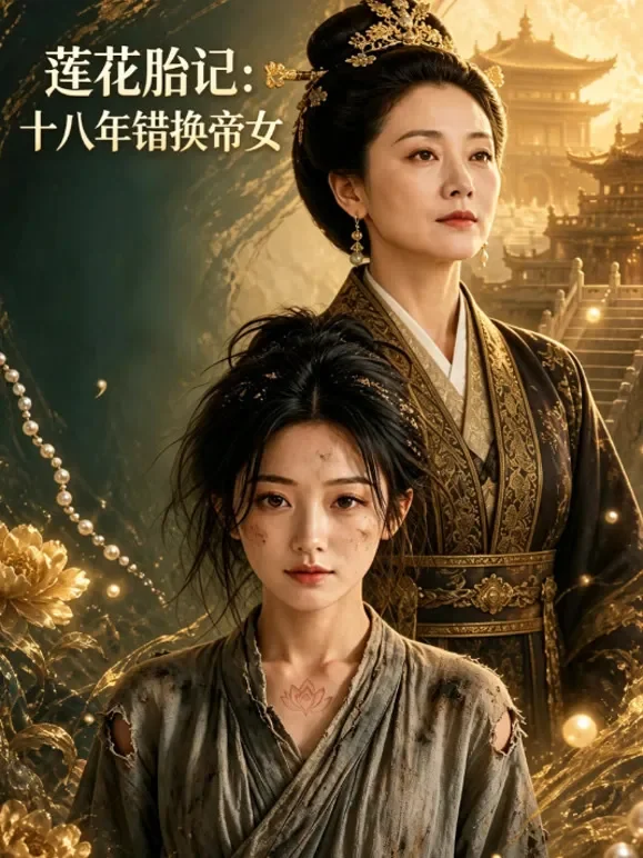 莲花胎记：十八年错换帝女短剧海报