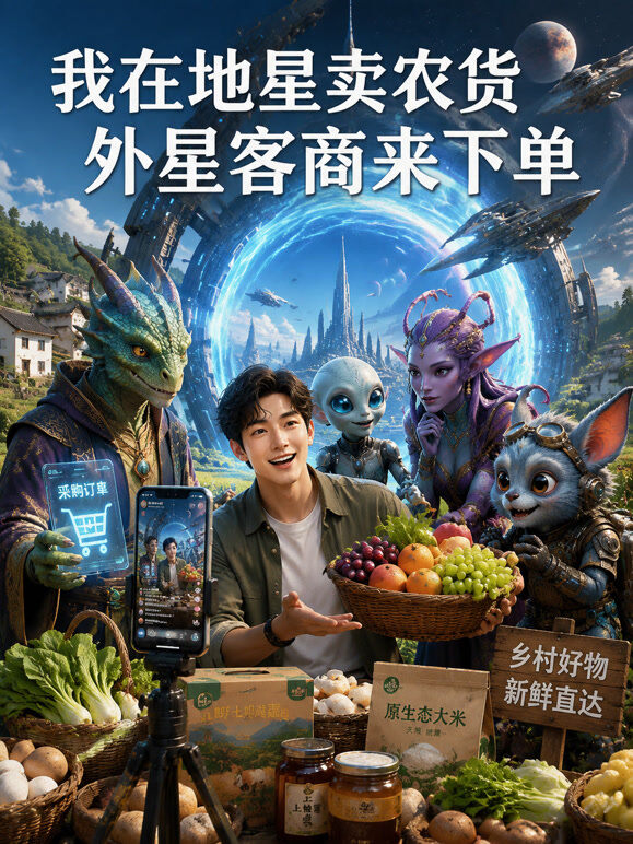 我在地星卖农货，外星客商来下单