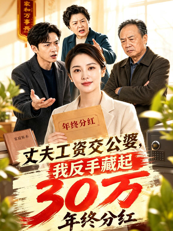 丈夫工资交公婆，我反手藏起30万年终分红