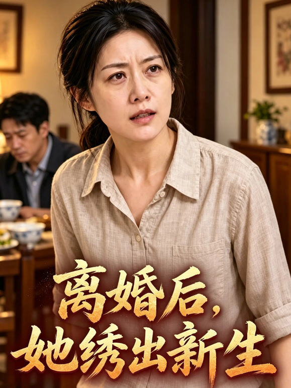 离婚后，她绣出新生