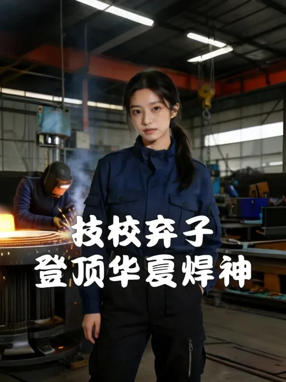 技校弃子，登顶华夏焊神短剧海报