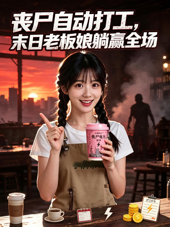 丧尸自动打工，末日老板娘躺赢全场