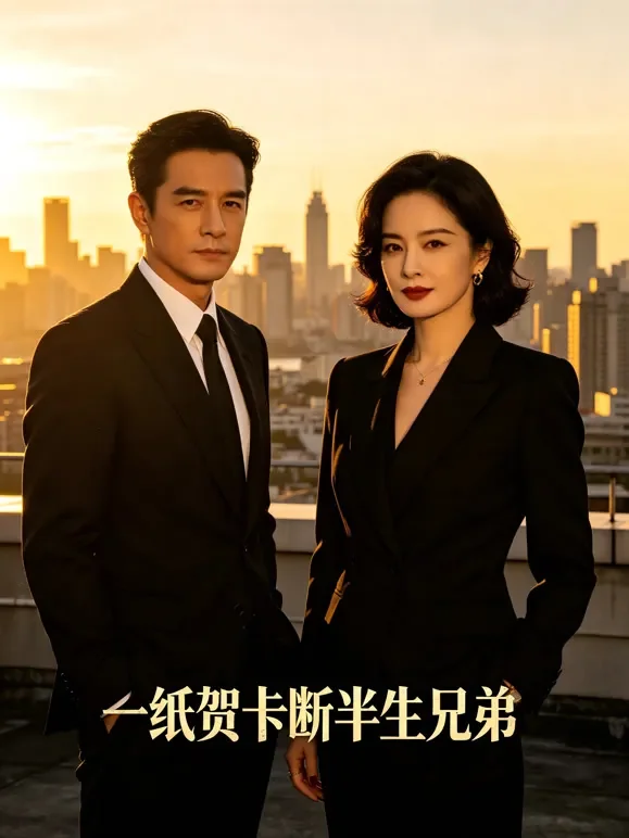 一纸贺卡断半生兄弟短剧海报