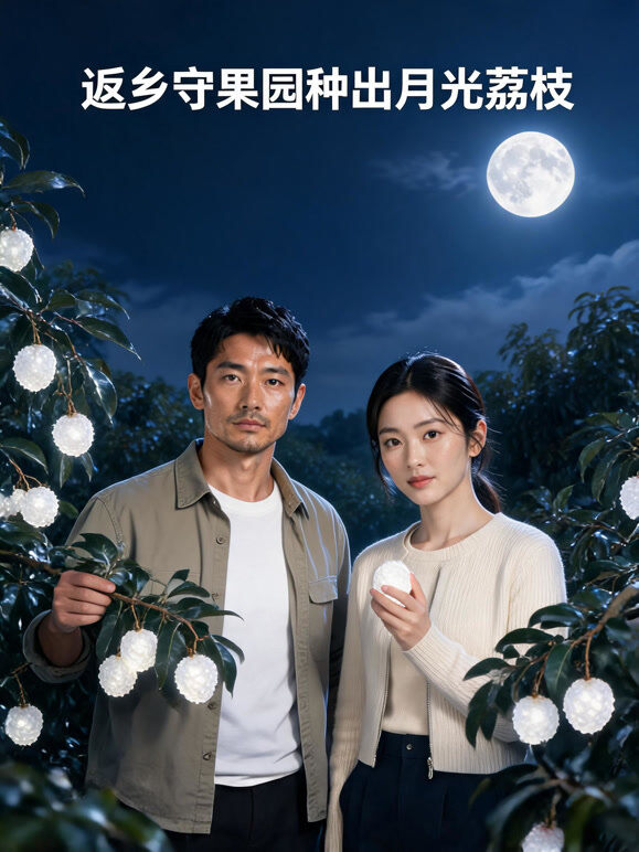 返乡守果园种出月光荔枝