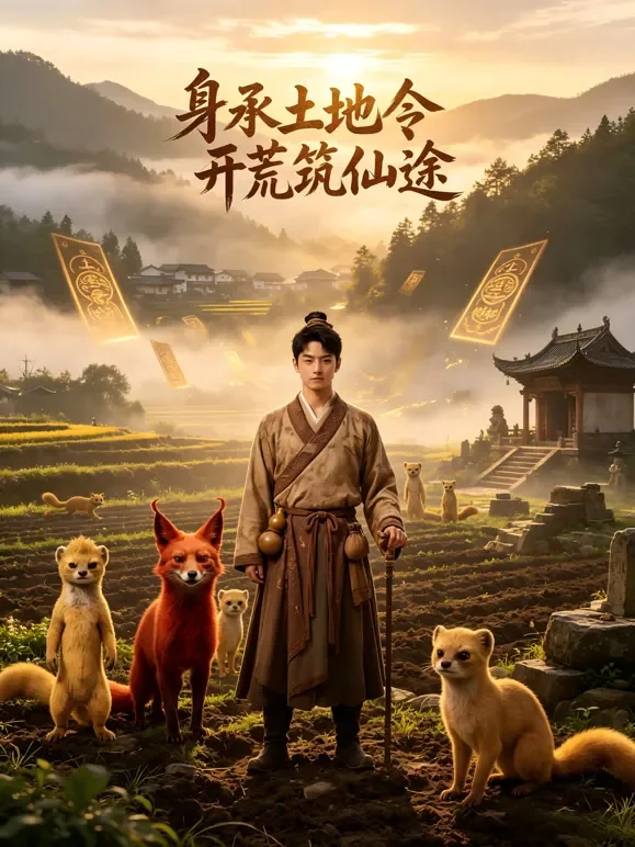 身承土地令开荒筑仙途 第一季短剧海报