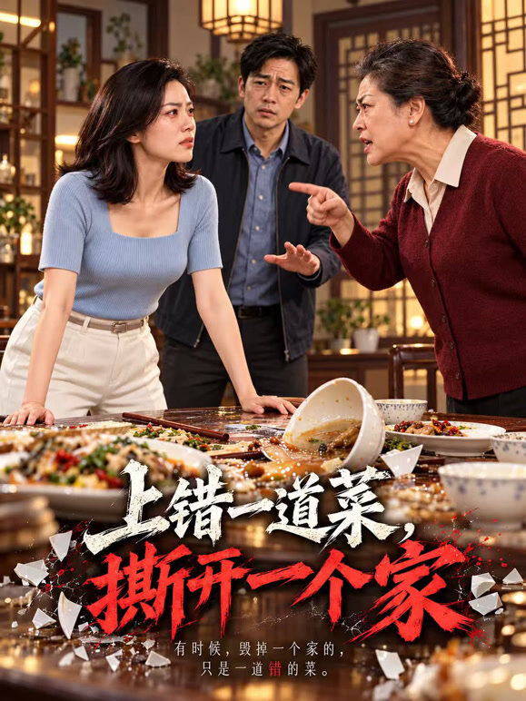 上错一道菜，撕开一个家