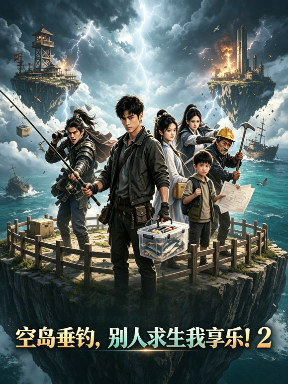 空岛垂钓，别人求生我享乐！2