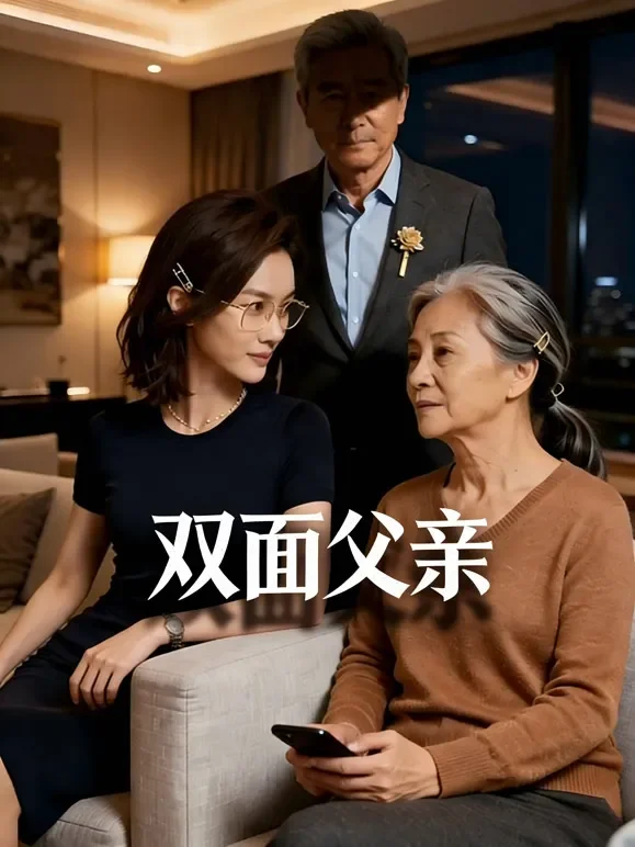 双面父亲短剧海报