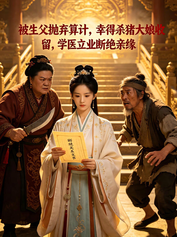 被生父抛弃算计，幸得杀猪大娘收留，学医立业断绝亲缘