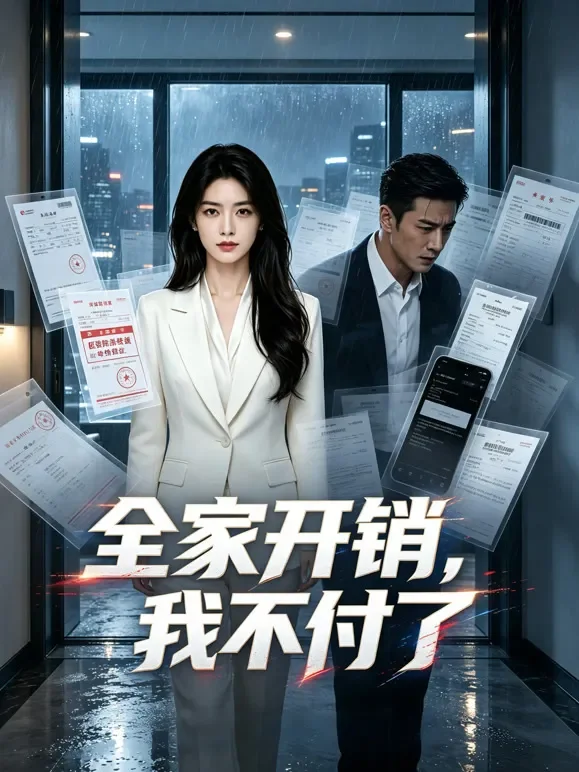 全家开销，我不付了短剧海报