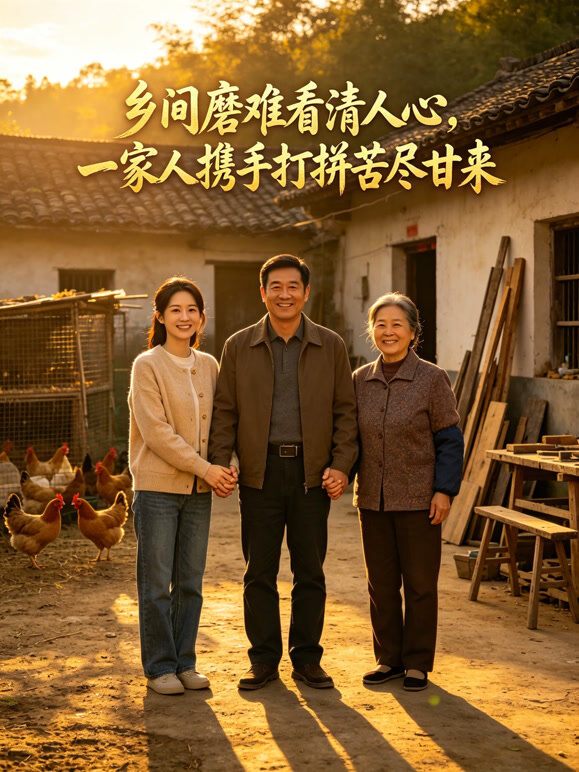 乡间磨难看清人心，一家人携手打拼苦尽甘来