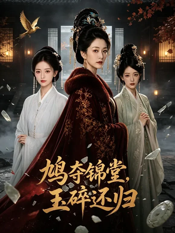 鸠夺锦堂，玉碎还归短剧海报