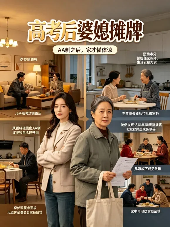 高考后婆媳摊牌短剧海报
