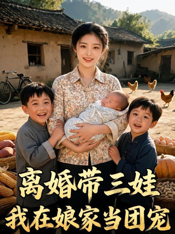 离婚带三娃，我在娘家当团宠