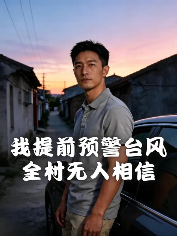 我提前预警台风，全村无人相信短剧海报