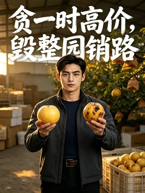 贪一时高价，毁整园销路短剧海报