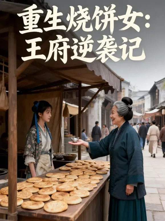 重生烧饼女：王府逆袭记短剧海报