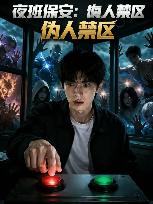 夜班保安：伪人禁区短剧海报