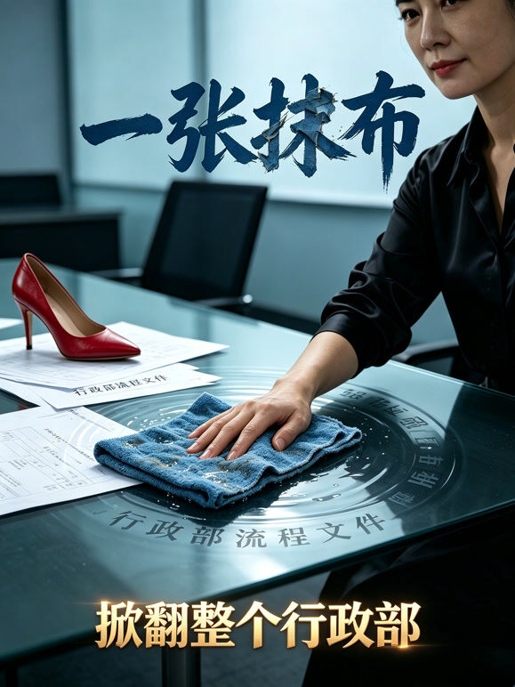 一张抹布，掀翻整个行政部
