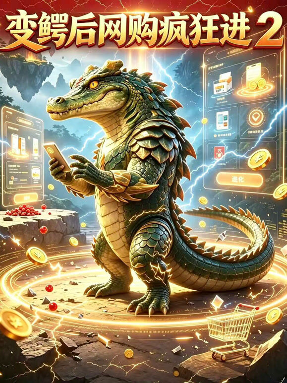 变鳄后网购疯狂进化2