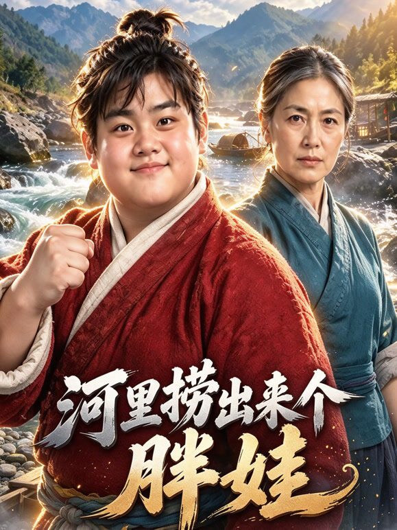 河里捞出来个胖娃