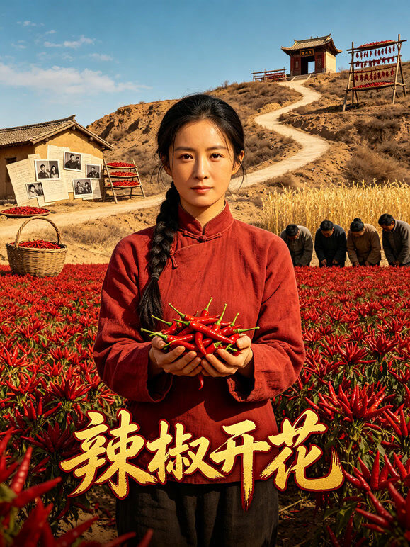 辣椒开花