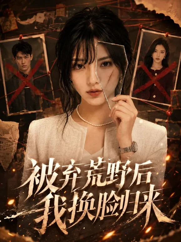 被弃荒野后，我换脸归来短剧海报
