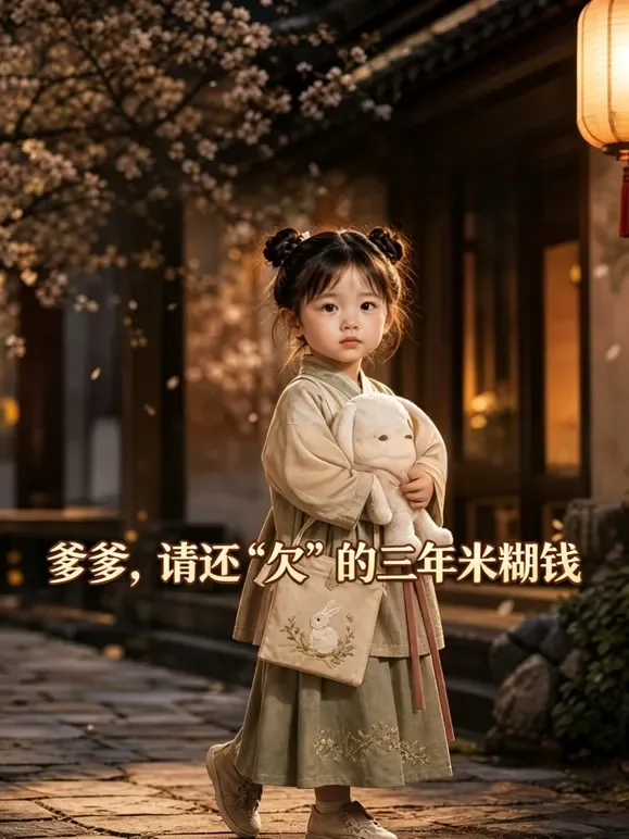 爹爹，请还“欠”的三年米糊钱短剧海报