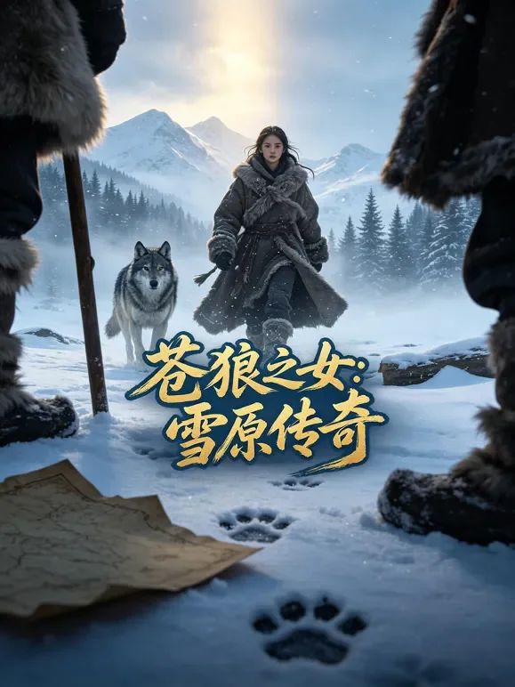 苍狼之女：雪原传奇短剧海报