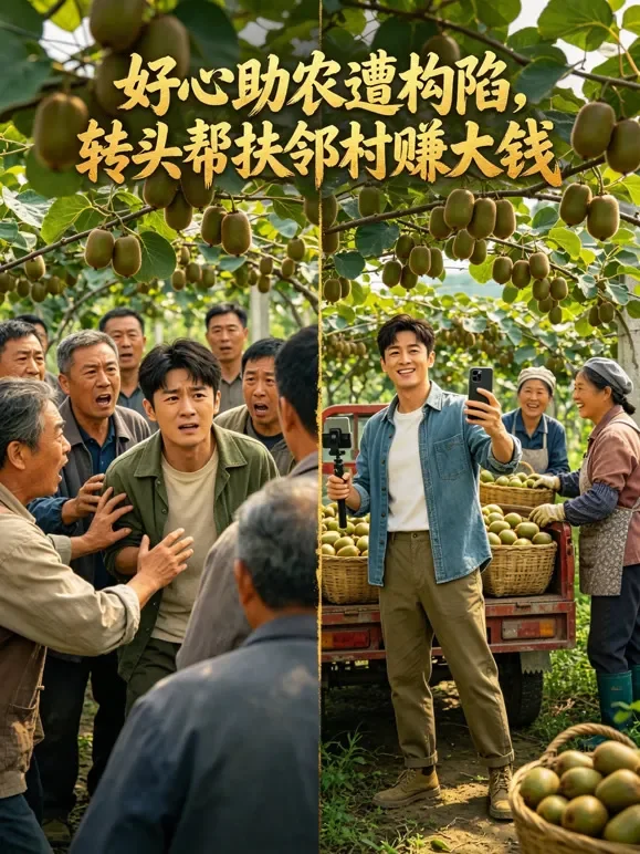 好心助农遭构陷，转头帮扶邻村赚大钱短剧海报