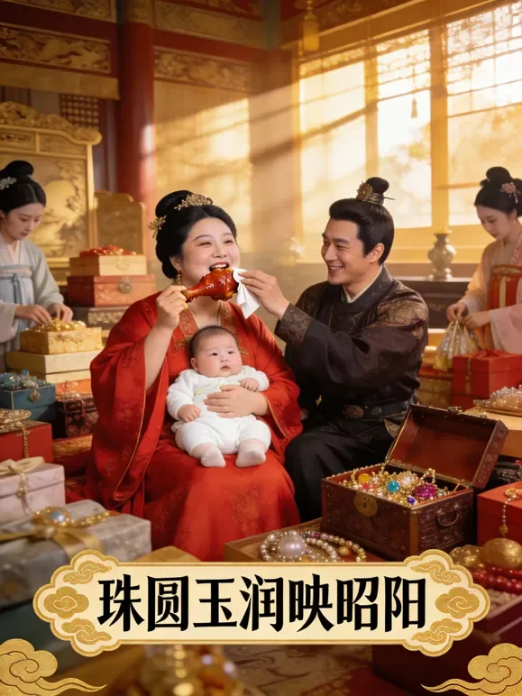 珠圆玉润映昭阳短剧海报