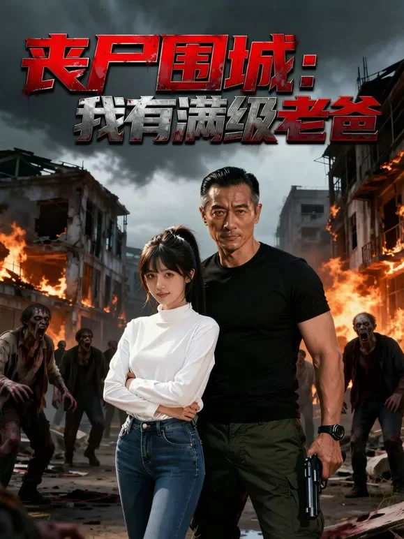丧尸围城：我有满级老爸短剧海报