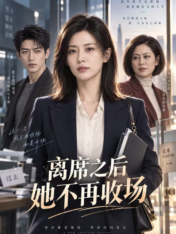 离席之后，她不再收场