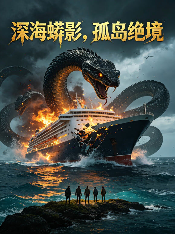 深海蟒影，孤岛绝境