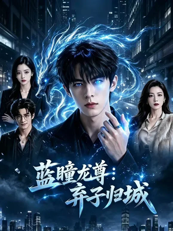 蓝瞳龙尊：弃子归城短剧海报