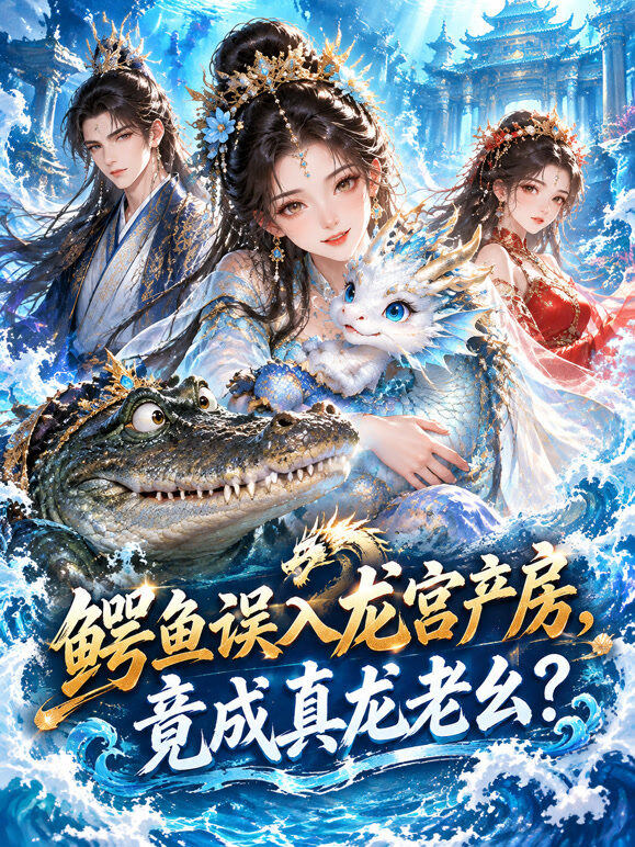 鳄鱼误入龙宫产房，竟成真龙老幺？