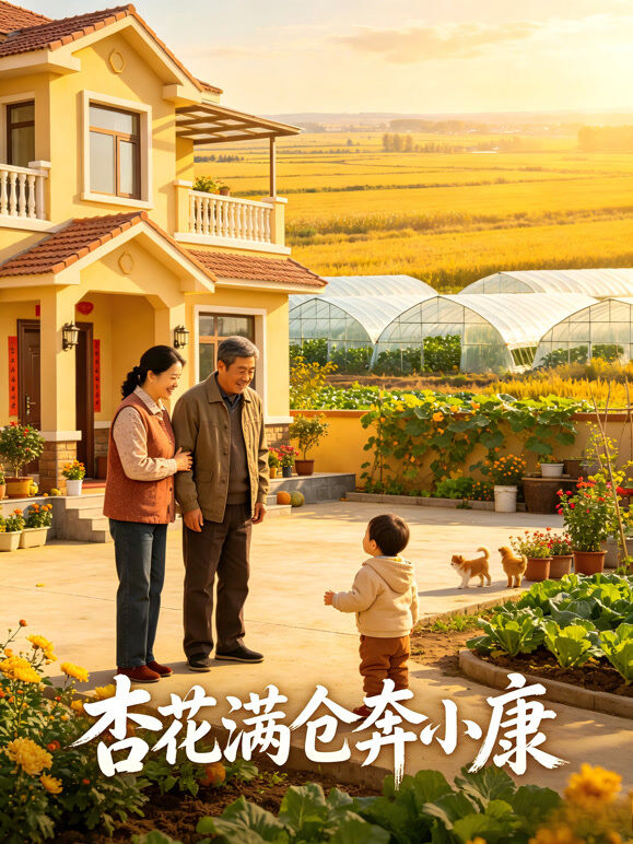 杏花满仓奔小康