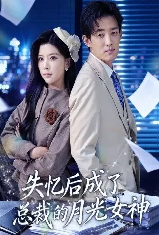 失忆后成了总裁的月光女神电视剧海报