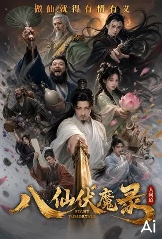 八仙伏魔录电视剧海报