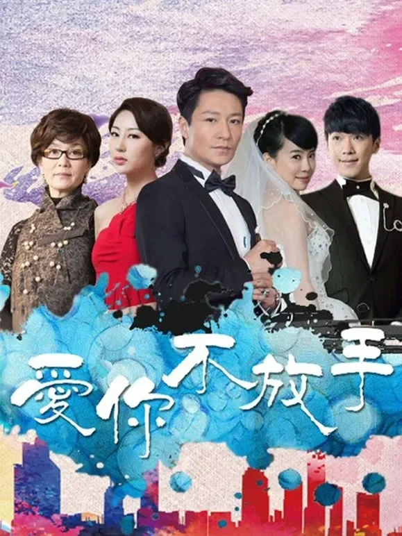 爱你不放手电视剧海报