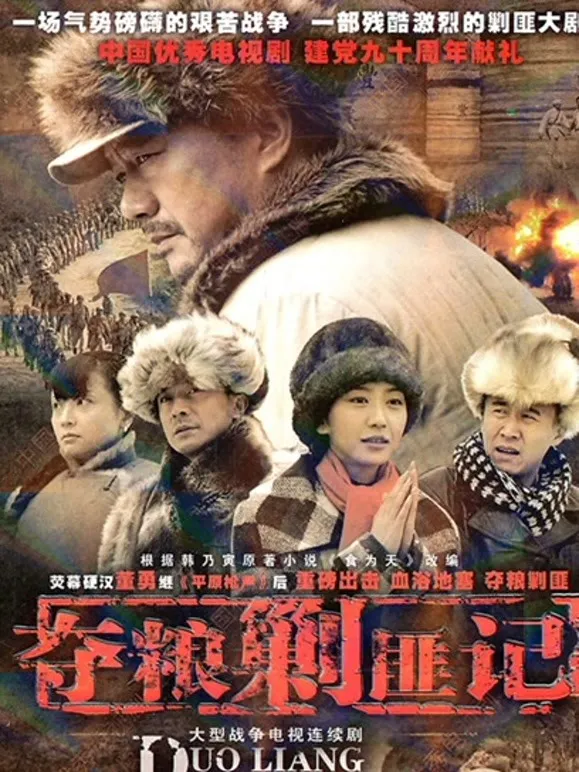 夺粮剿匪记电视剧海报