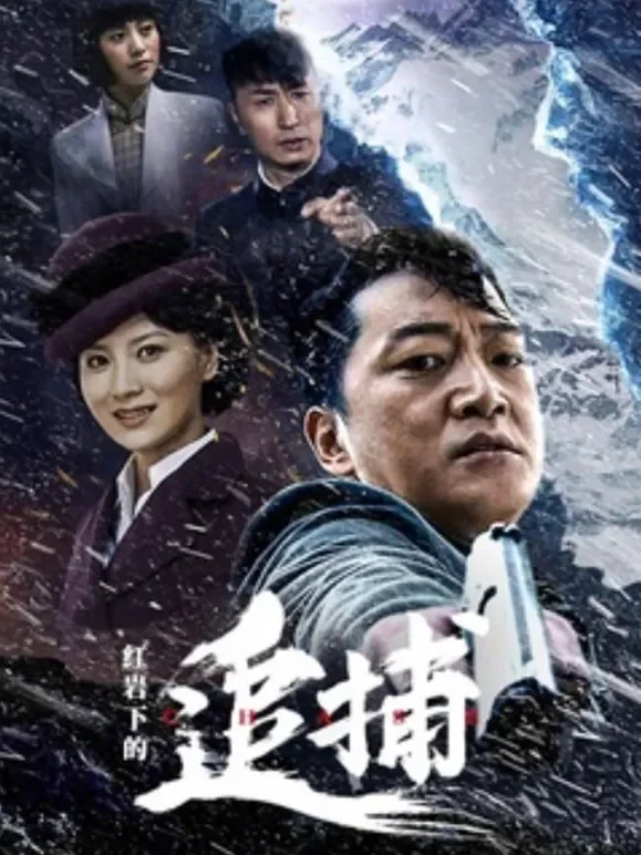 红岩下的追捕电视剧海报